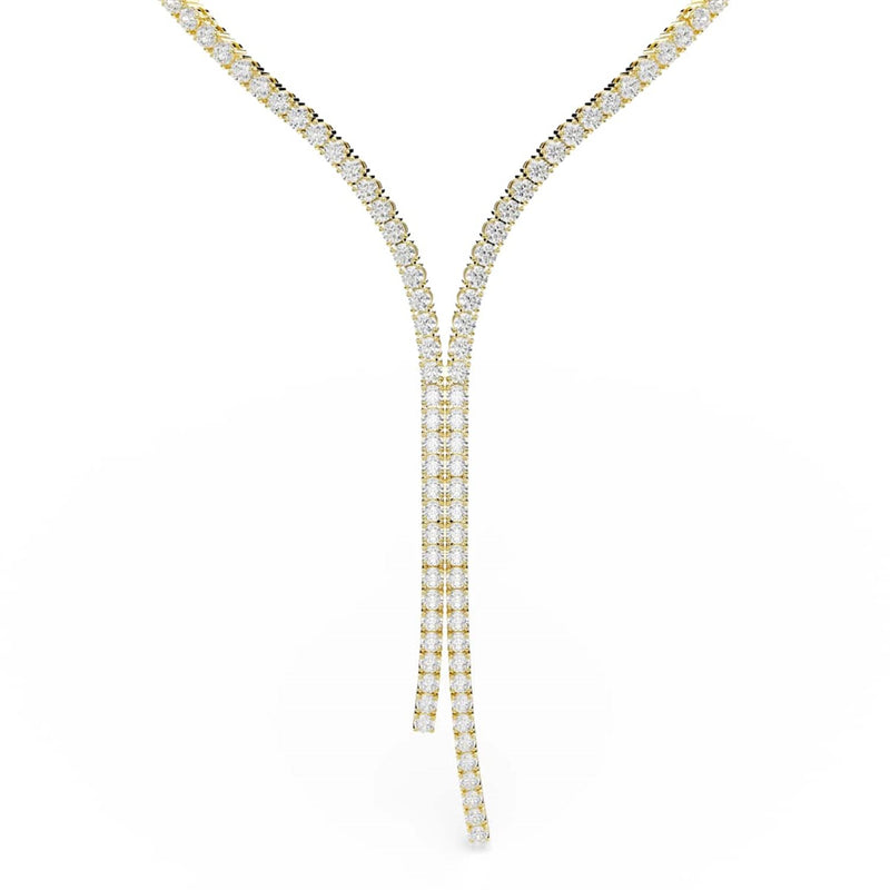 Swarovski Matrix Tennis Gouden Ketting 5750601-zoom-
