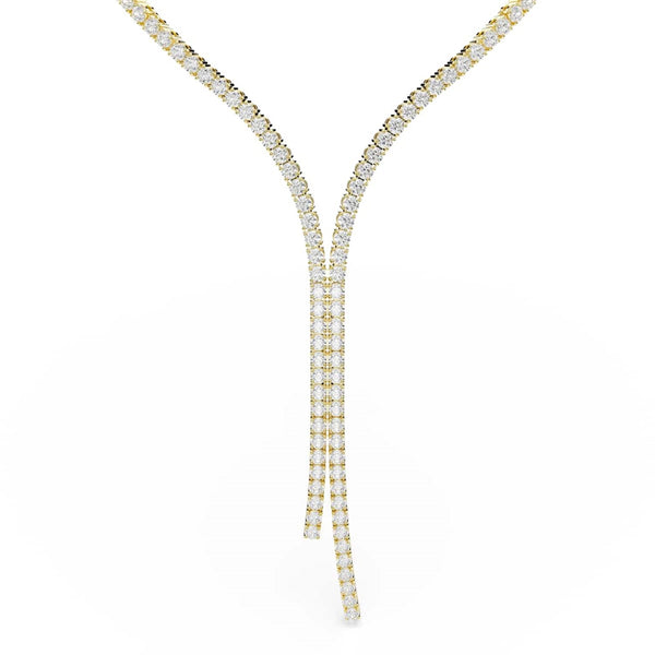 Swarovski Matrix Tennis Gouden Ketting 5750601