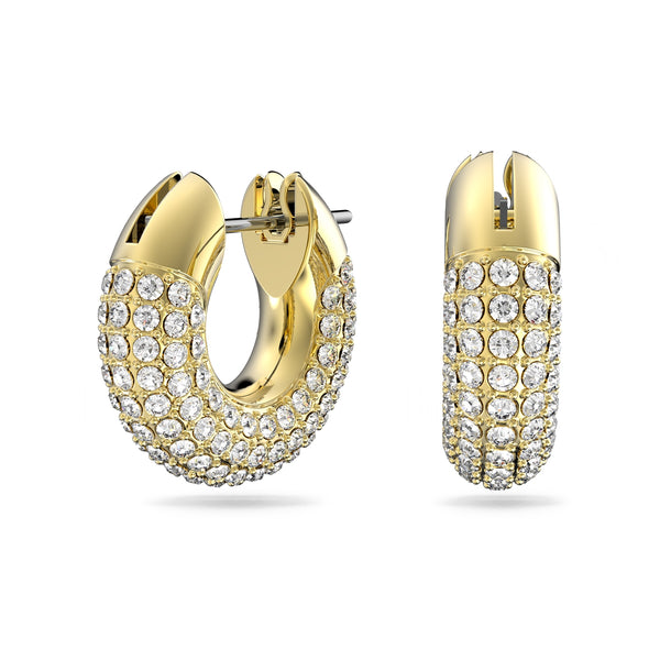 Swarovski Gold-coloured Hoop Earrings 5636530