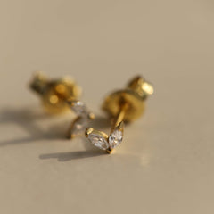 Karma 925 Sterling Silver Angelin Earparty EPV42GP