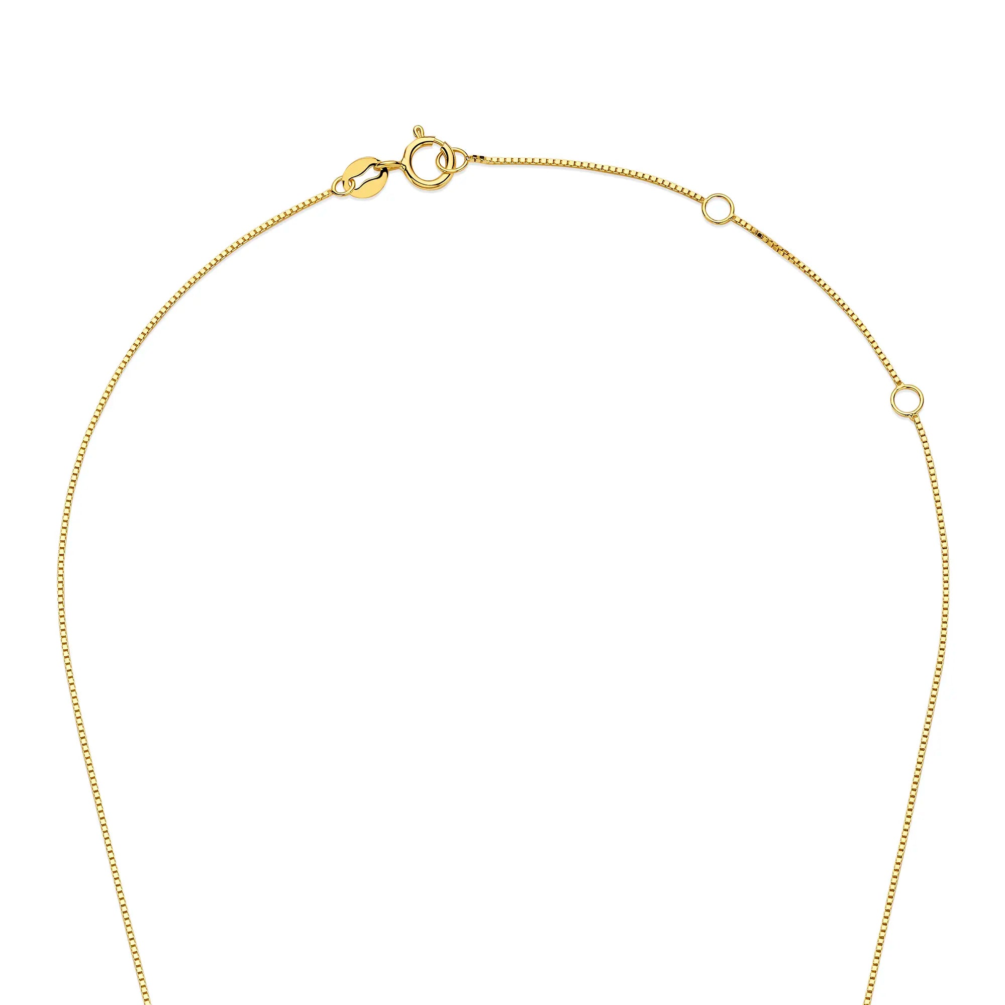 Isabel Bernard Étoiles d’Or Gemini 14 Carat Gold Venetian Necklace With Horoscope IB340180