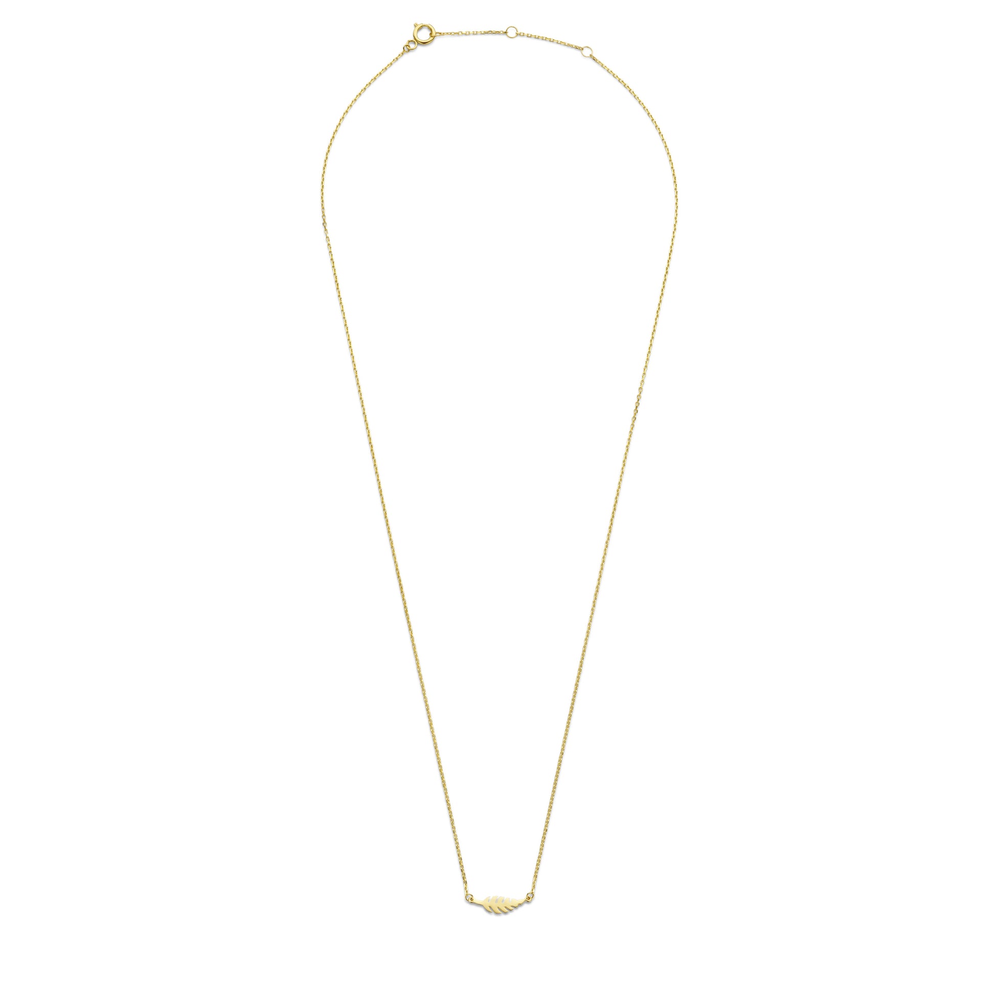 Isabel Bernard Monceau Giselle 14 Carat Golden Necklace IB340102