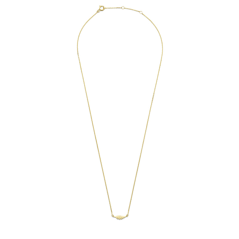 Isabel Bernard Monceau Giselle 14 karaat gouden collier IB340102-zoom-