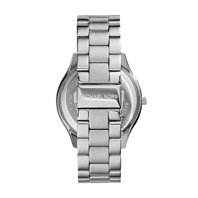 Michael Kors Slim Runway Zilveren Dameshorloge MK3178-zoom-