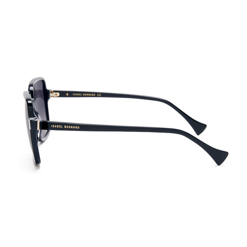 Isabel Bernard La Villette Rene Zwarte Vierkante Zonnebril IB400000-01-01-zoom-