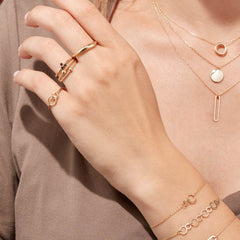 Jackie Gold Lido 14 Karat Gold Ring JKR24.478-52