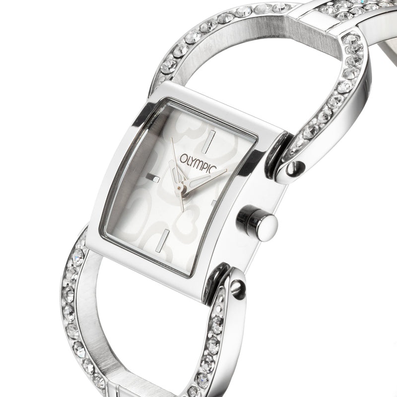 Olympic Wit Dames Horloge 2002-OL82DSS010-zoom-