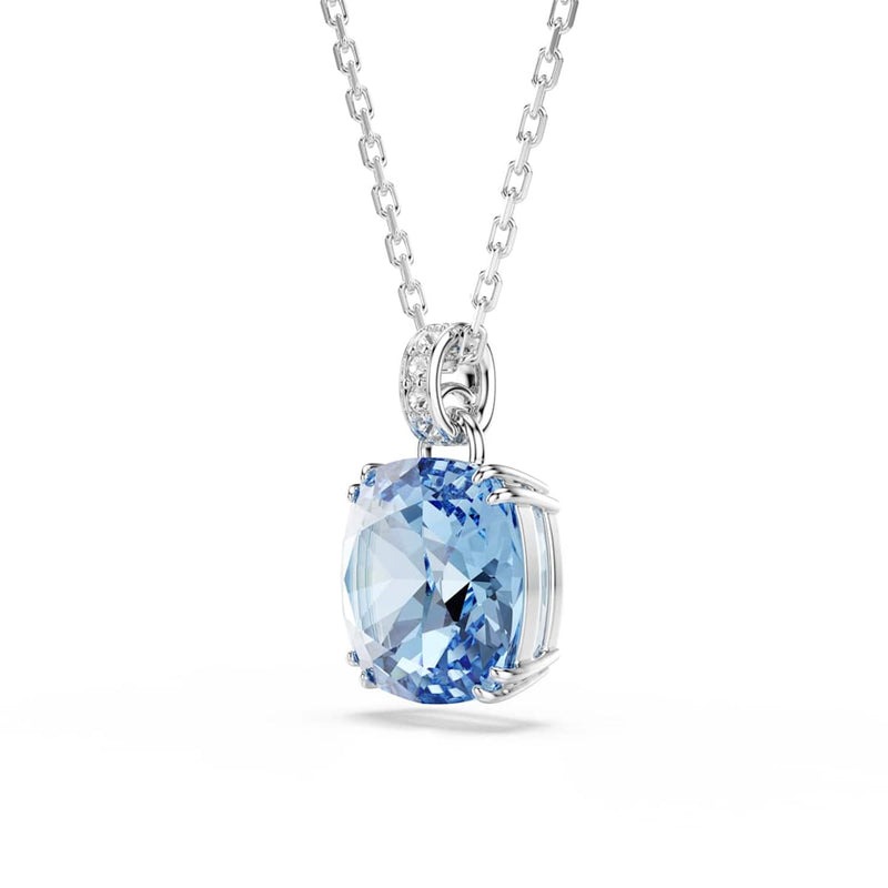 Swarovski Millenia Zilveren Ketting met Blauwe Hanger 5760057-zoom-