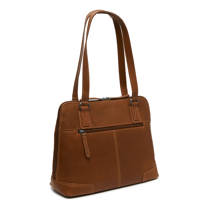 The Chesterfield Brand Belgrado Leather Cognac Shoulder Bag C48.134031-zoom-