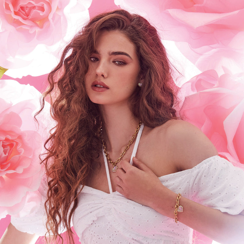 Guess LoveLy Guess Gold-coloured Necklace JUBN03033JWYGLCT-U-zoom-