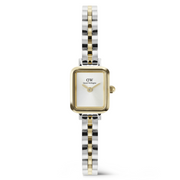 Daniel Wellington Quadro Mini Arch 3-Link Bicolor Dameshorloge DW00100925