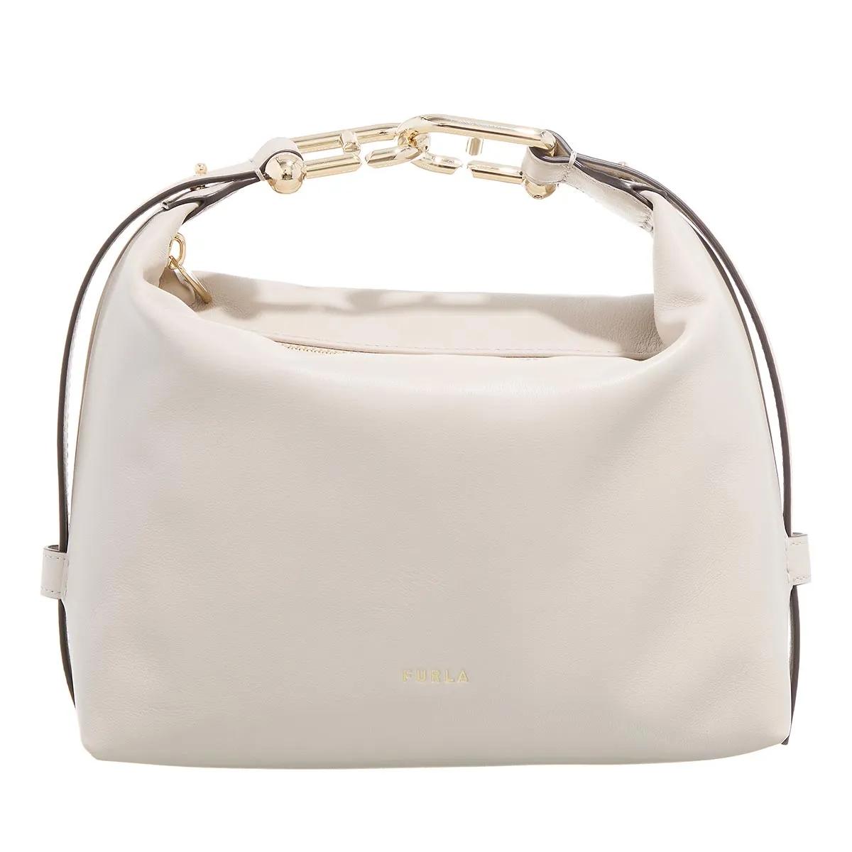 Furla Tonie White Leather Hobo bag 2001-A0629294