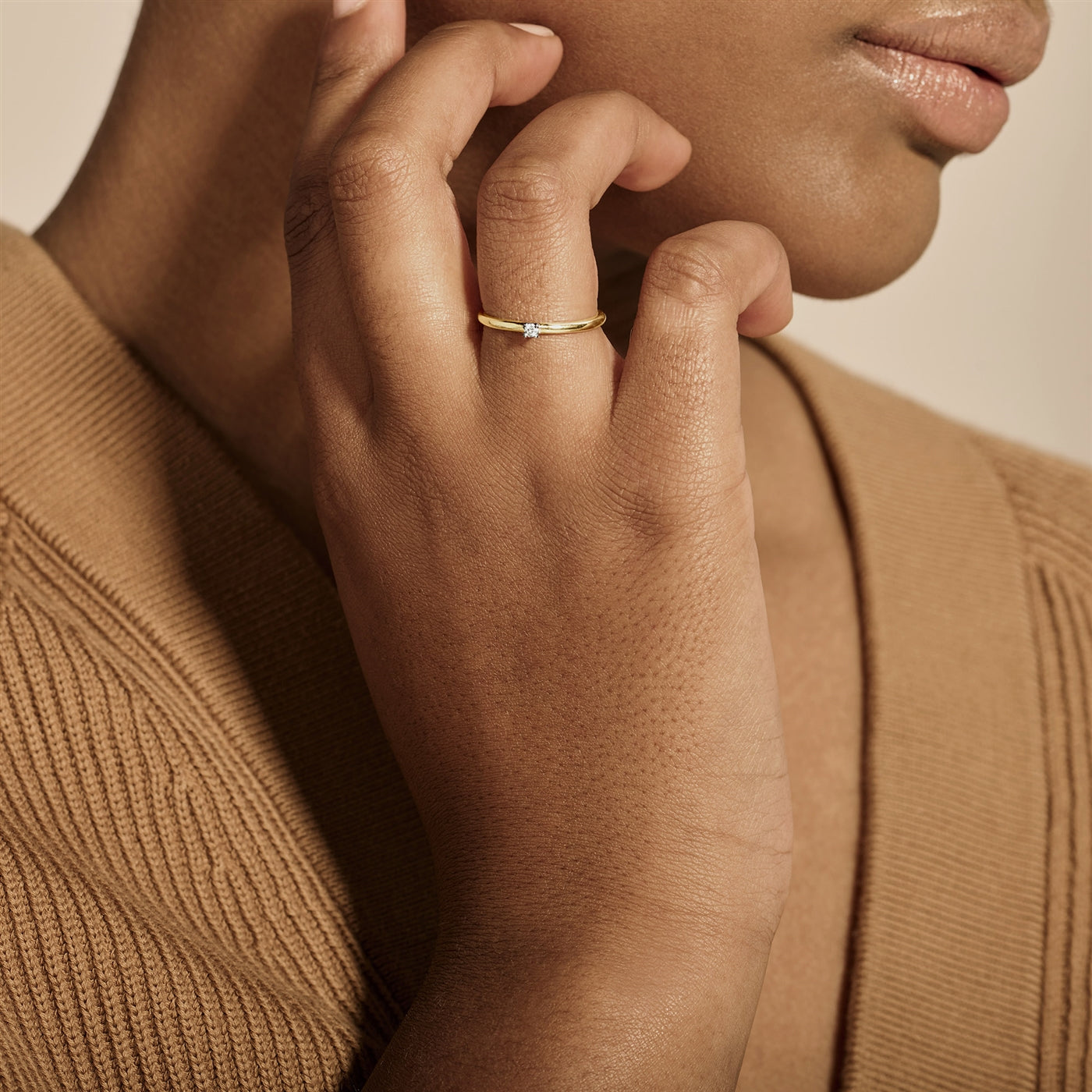 Blush Diamonds 14 karat gold Ring 1600BDI/50