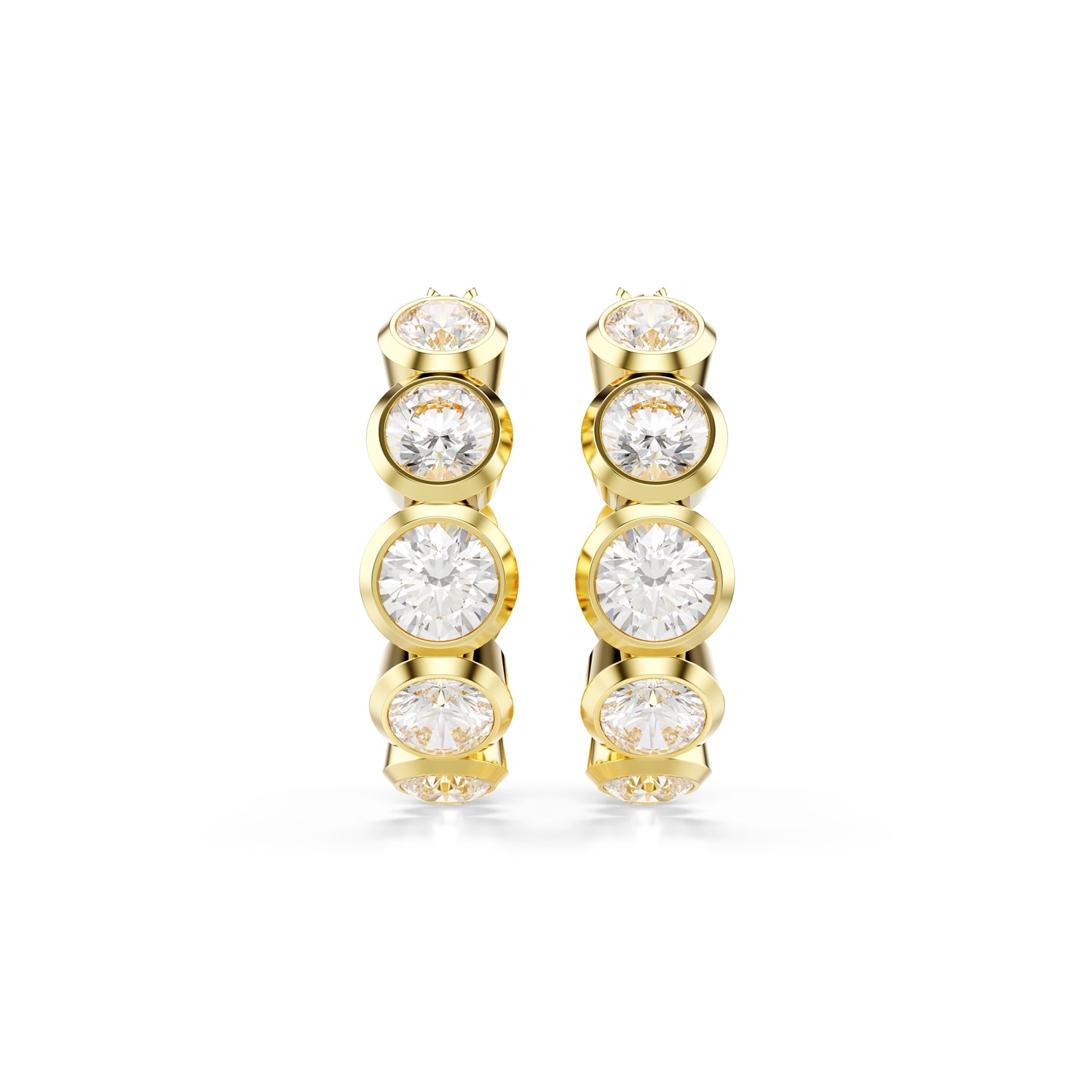 Swarovski Imber Gold Coloured Ear studs 5711483