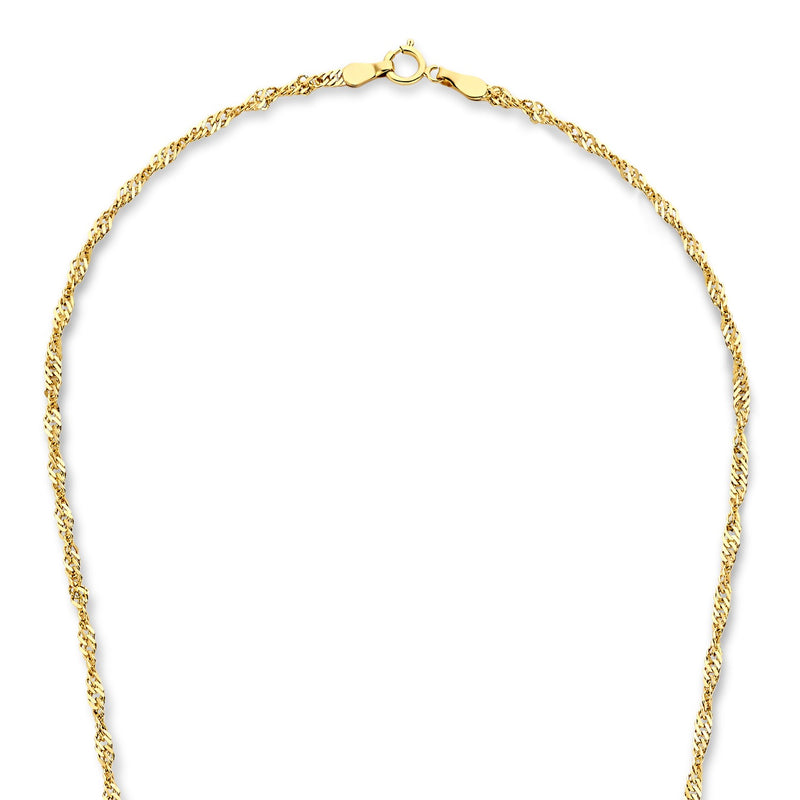 Isabel Bernard Rivoli Lilou 14 karaat gouden ketting IB340113-zoom-