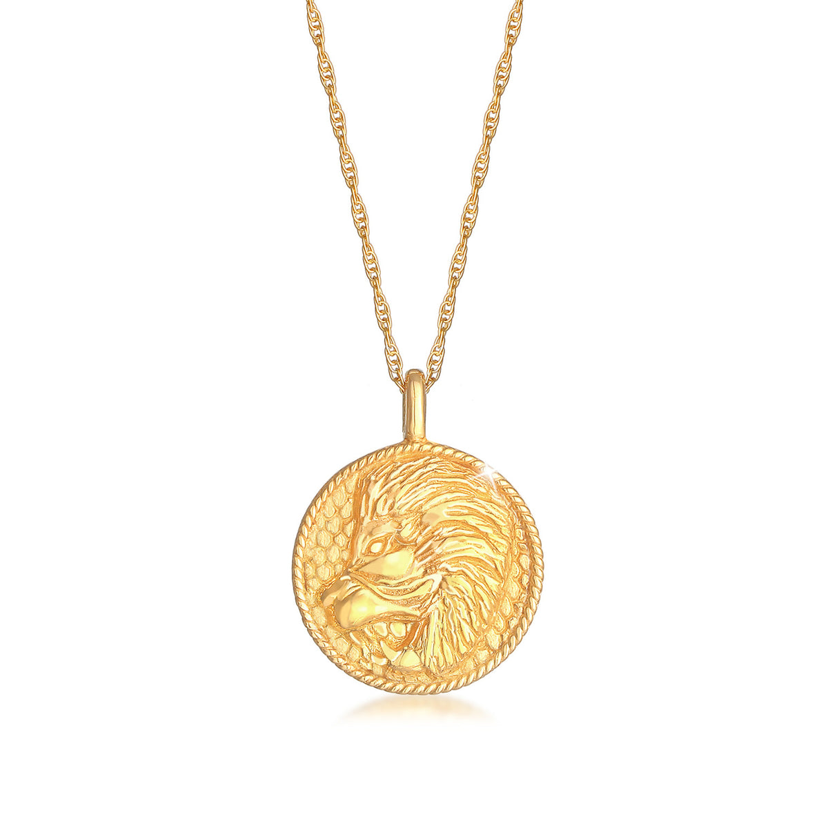 Elli 925 Sterling Silver Coin Necklace 2004-BF-0007804-001