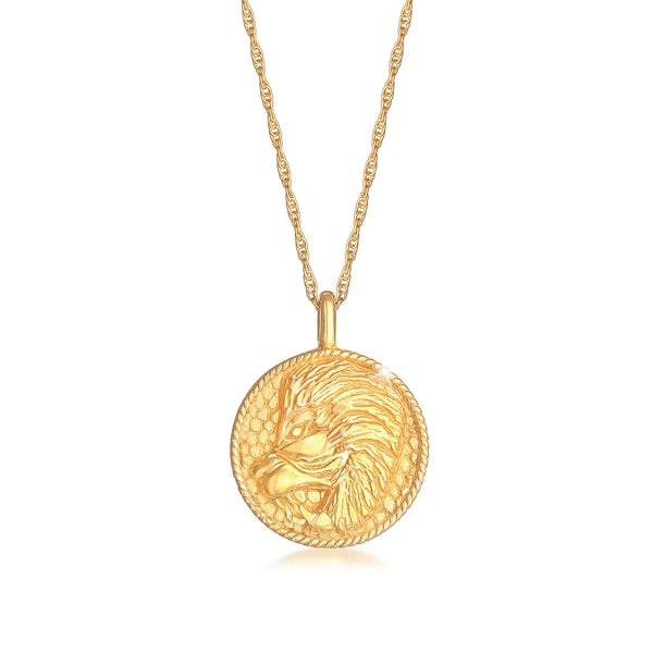 Elli 925 Sterling Silver Coin Necklace 2004-BF-0007804-001