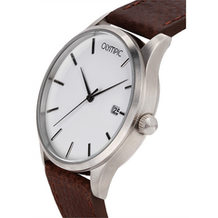 Olympic Memphis White Men's Watch 2002-OL89HSL043