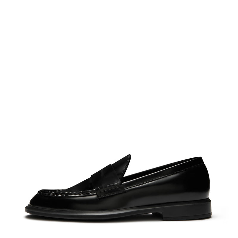 Isabel Bernard Vendôme Blandine Zwarte spazzolato Leren Loafers IB51015-601-37-zoom-