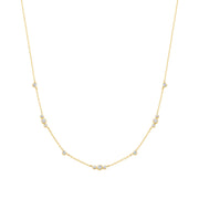Ania Haie Miss Dainty Goudkleurige Zirkonia Ketting AH-N065-04G