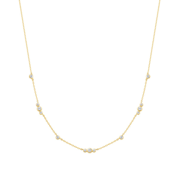 Ania Haie Miss Dainty Goudkleurige Zirkonia Ketting AH-N065-04G