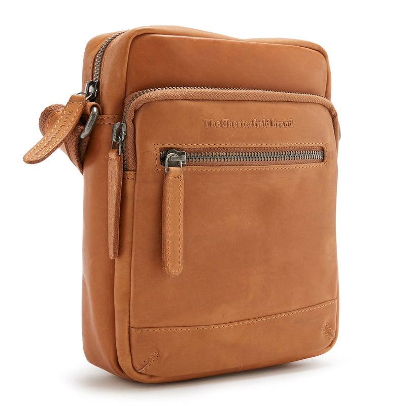The Chesterfield Brand Birmingham Cognac Leather Crossbody bag C48.098031-zoom-