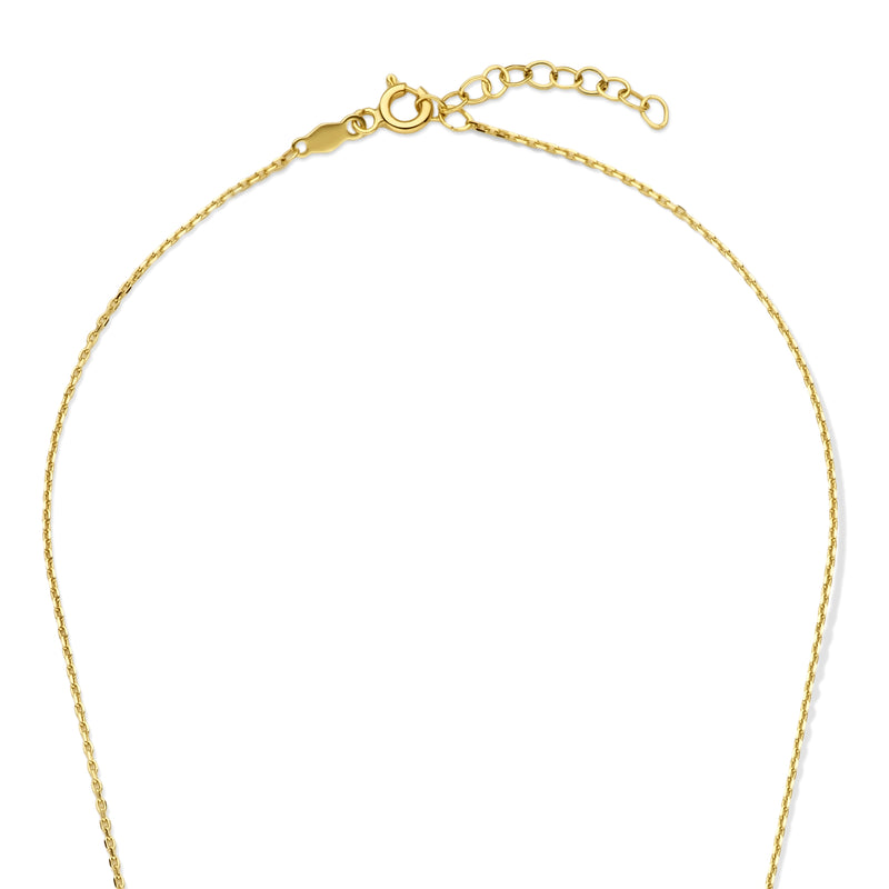 Beloro Jewels Monte Napoleone Stella 9 Karaat Ketting BO340030-zoom-