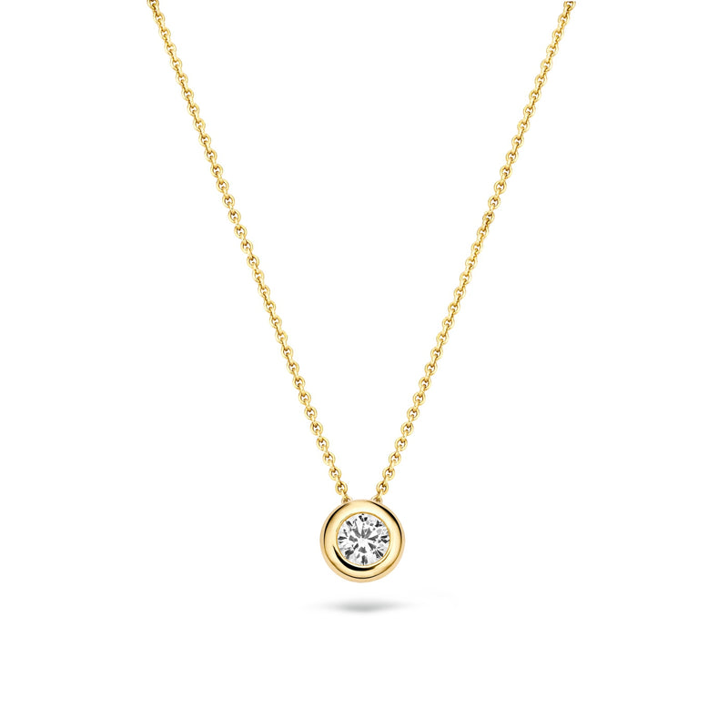 Blush 14 Karaat Gouden Ketting 3052YZI (Lengte: 42.00 cm)-zoom-