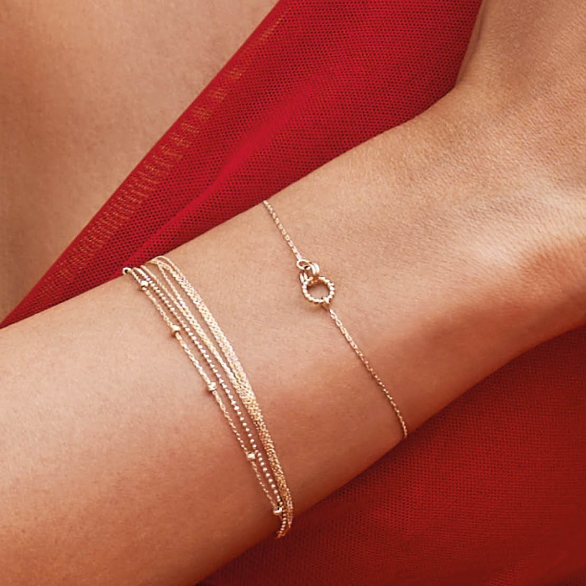 Jackie Gold Marco Polo 14 Karat Gold Bracelet JKB24.472