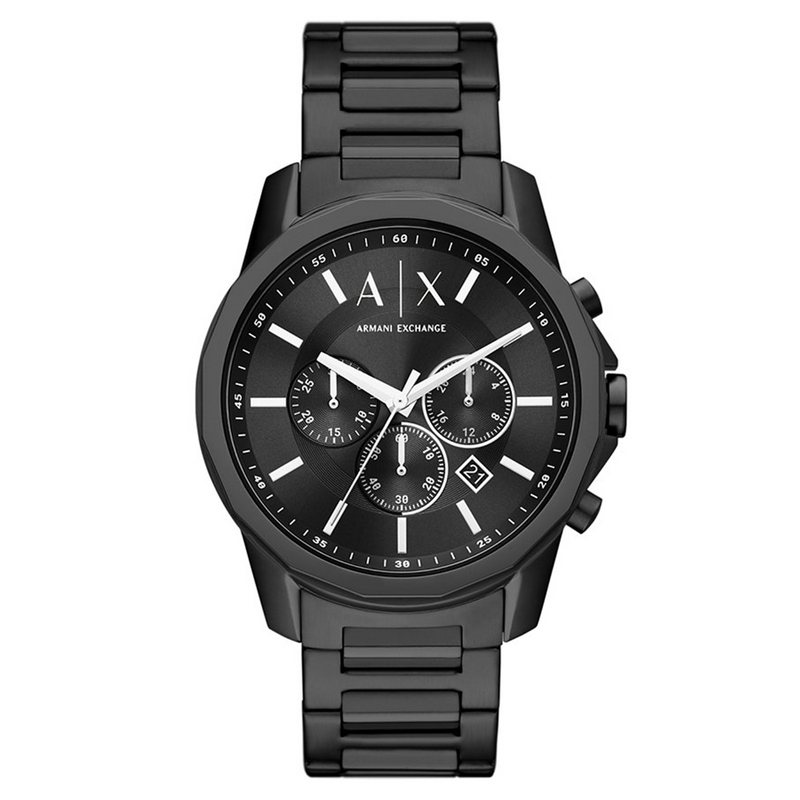 Armani Exchange Chronograaf Zwarte Herenhorloge AX1722-zoom-