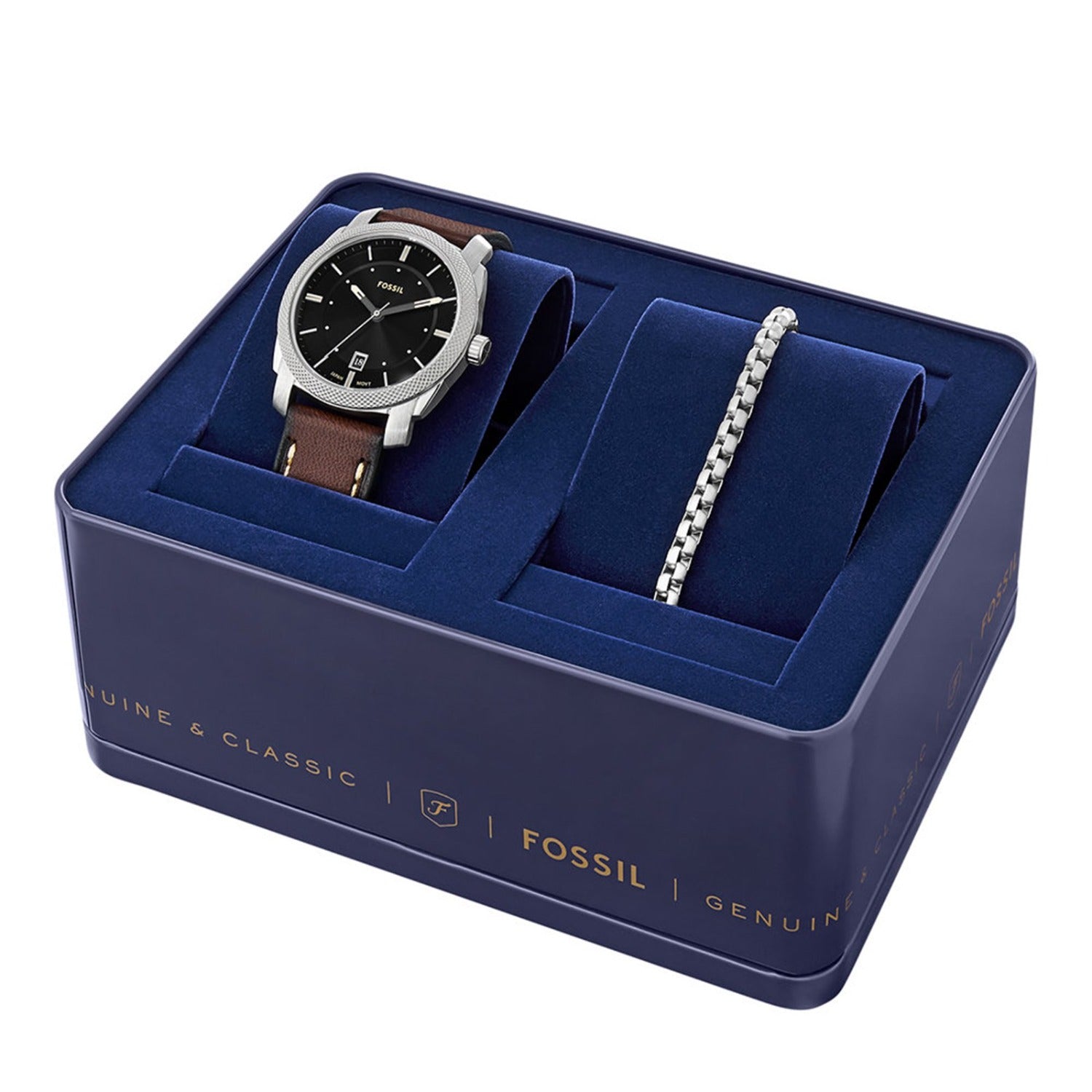 Fossil Machine Men's Watch FS6081SET