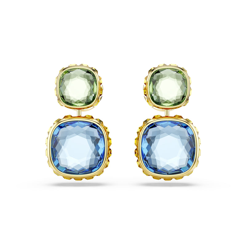 Swarovski Chroma Gold Coloured Ear studs 5692492-zoom-