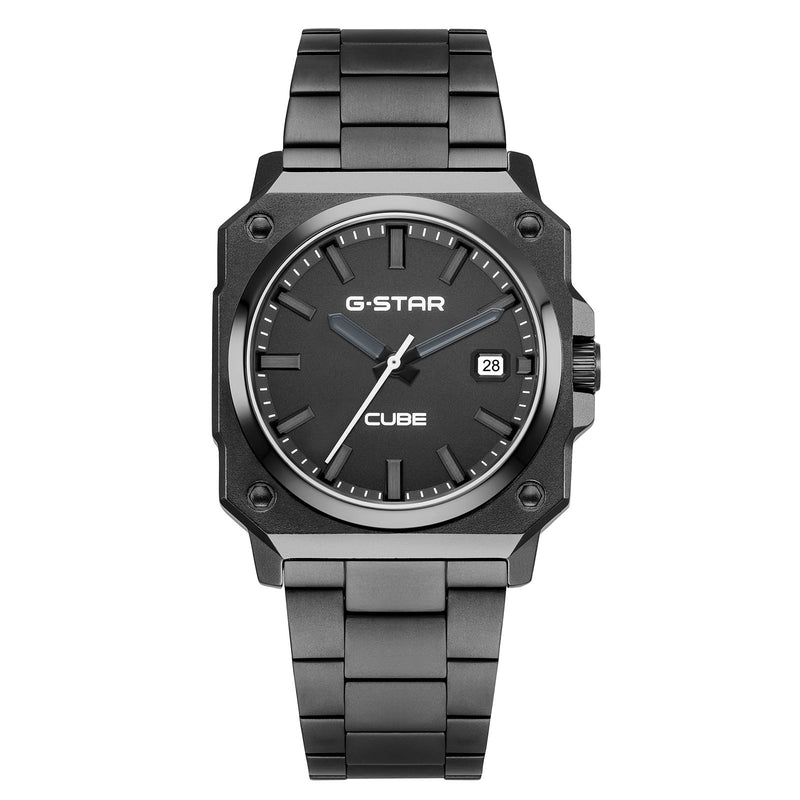 G-STAR Cube Zwart Herenhorloge GSW.508.06-zoom-