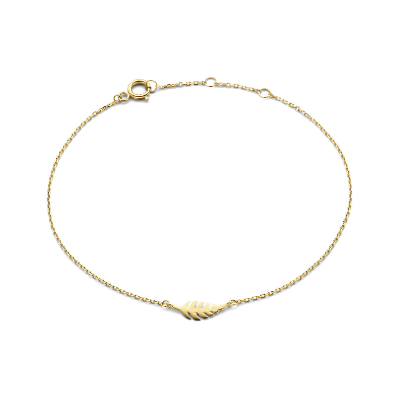 Isabel Bernard Monceau Giselle 14 karaat gouden armband IB320080-zoom-