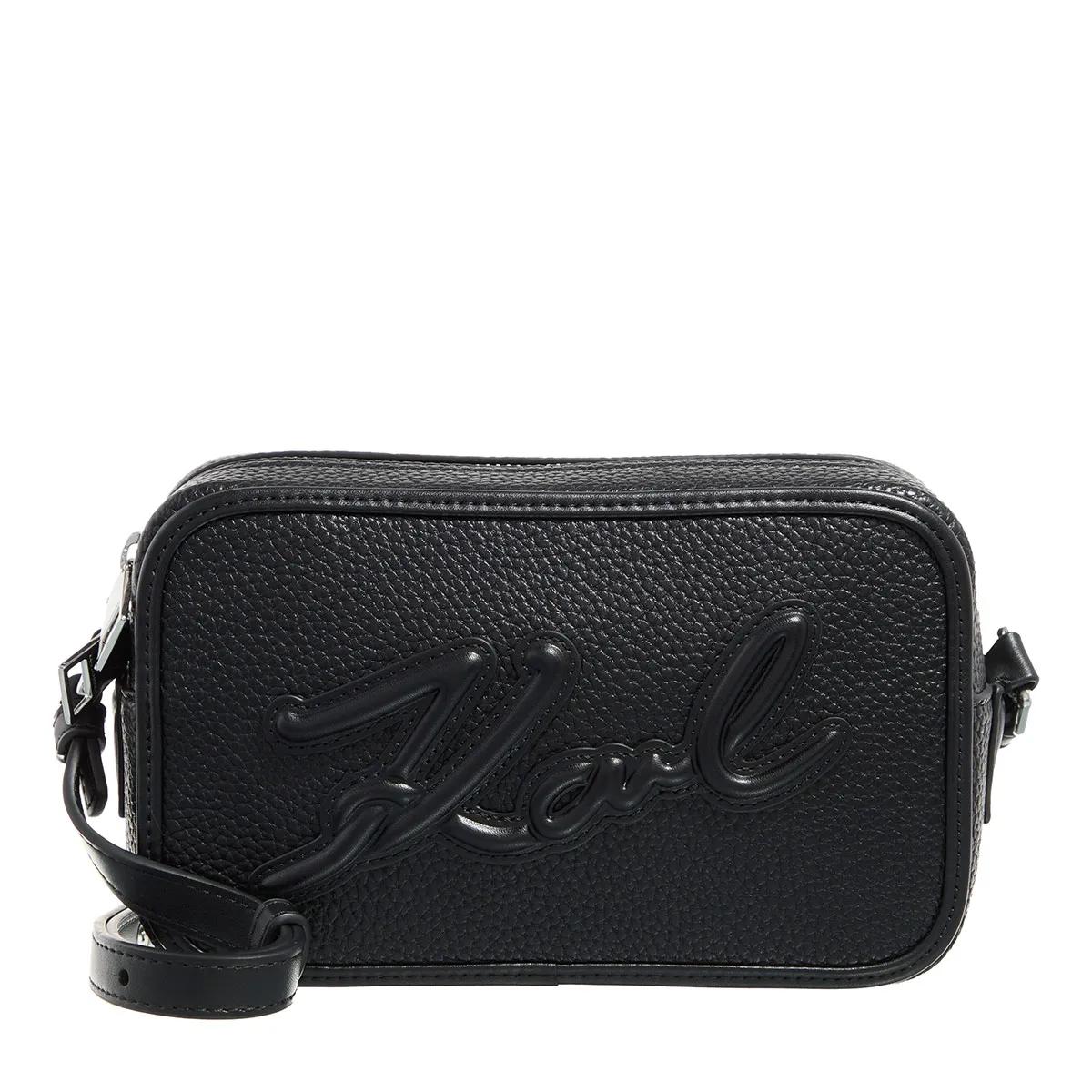 Karl Lagerfeld Black Crossbody Bag 2001-A0491533