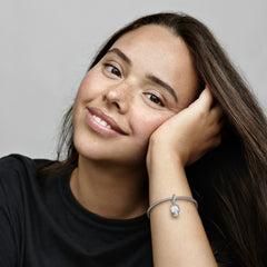 Pandora Moments 925 Sterling Silver Snowflake Snowglobe Charm 792369C01