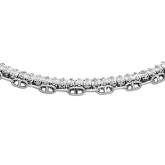 Fossil Heritage Silver Bracelet JA7273040