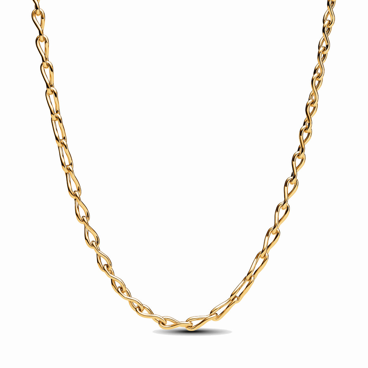 Pandora Moments Chain Necklace 363052C00-50 Gold Plated