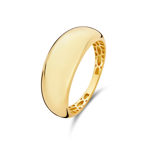 Beloro Jewels Della Spiga Dome 9 karaat ring BO330047