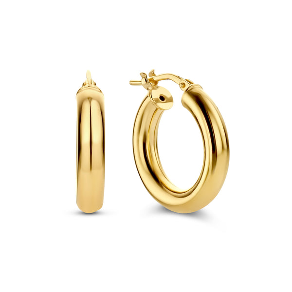Parte di Me Bibbiena Poppi Casentino 925 sterling zilver gold plated oorringen PDM36056