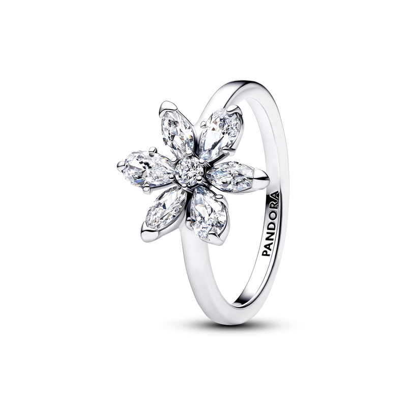Pandora Timeless Herbarium Sprankelende Bloemen Cocktailring 193000C02-50-zoom-