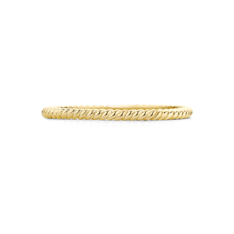 Blush 14 Karaat Gouden Ring 1196YGO/46 (Maat: 46)-zoom-