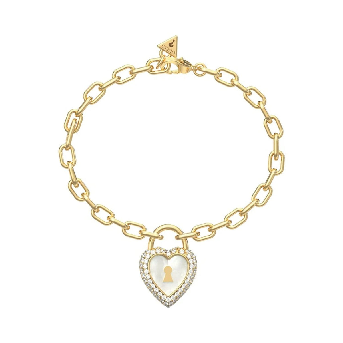 Guess Love Bites Gold-coloured Bracelet JUBB06064JWYGS
