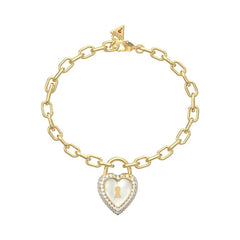 Guess Love Bites Gold-coloured Bracelet JUBB06064JWYGS