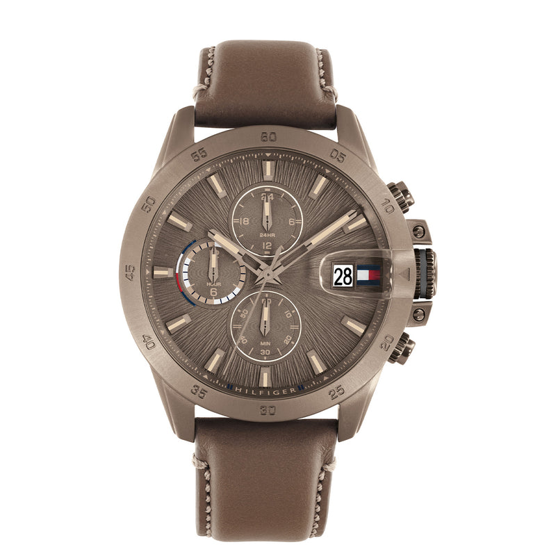 Tommy Hilfiger Jameson Bruine Herenhorloge TH1792196-zoom-