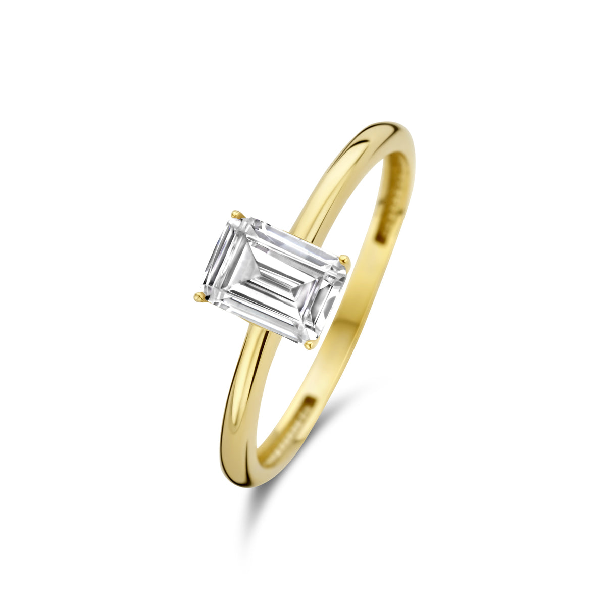 Beloro Jewels La Milano Colori Byanca 9 Karaat Ring BO330007-58