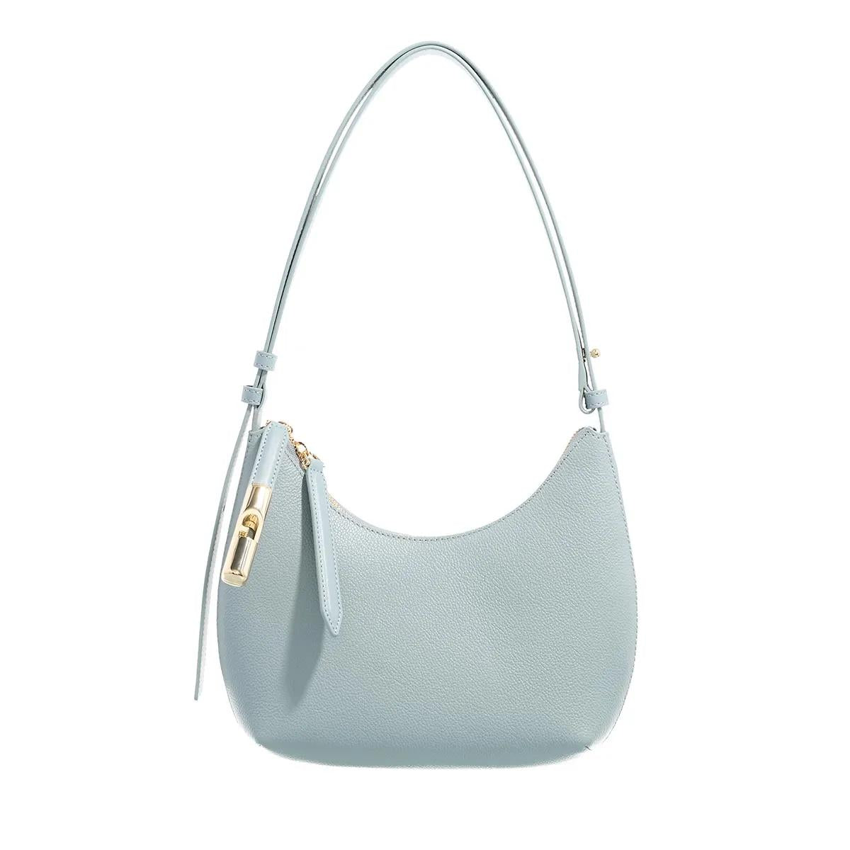 Furla Goccia Grey Leather Shoulder bag 2001-A0630149