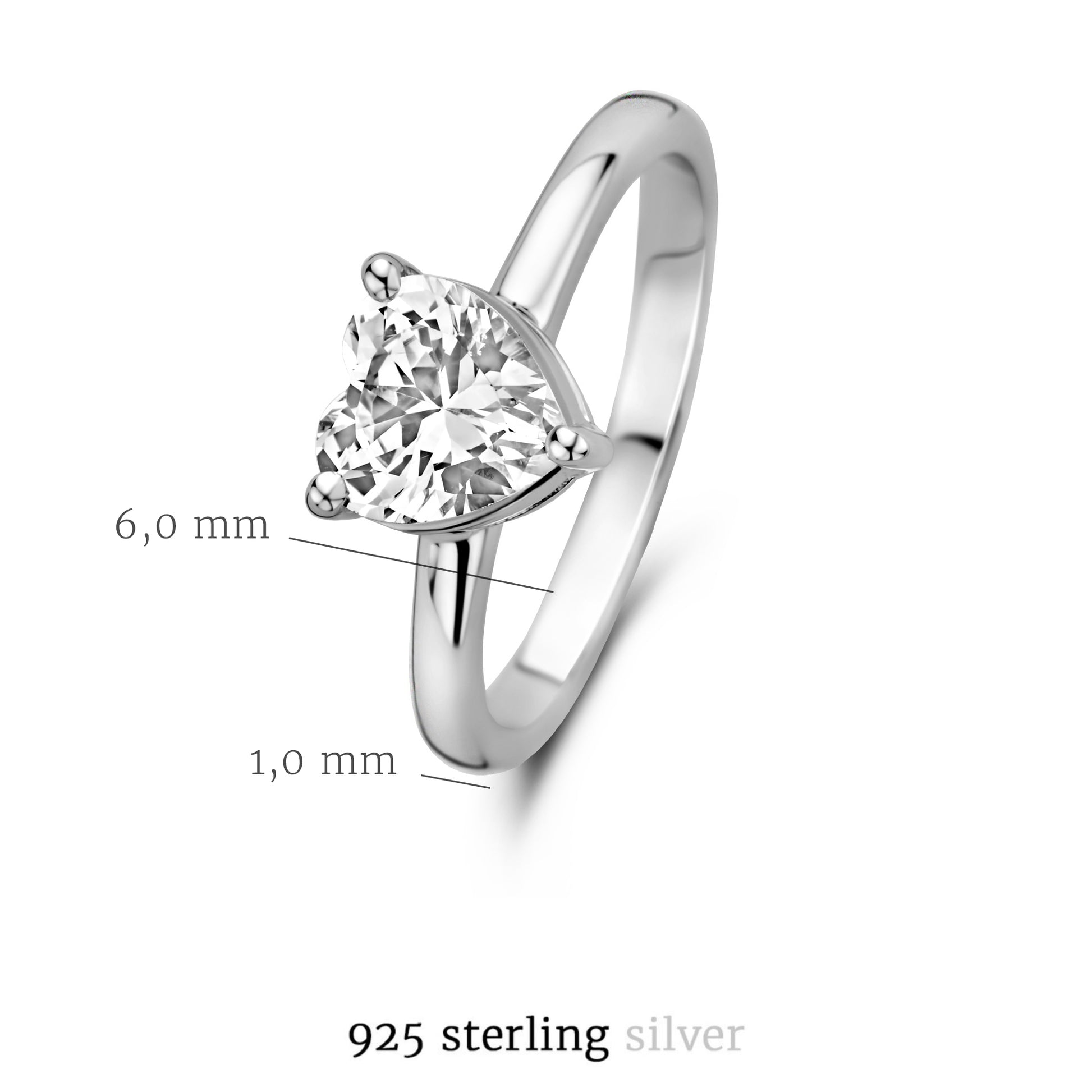 Selected Jewels Mila Elodie 925 Sterling Zilveren Ring SJ300007-60