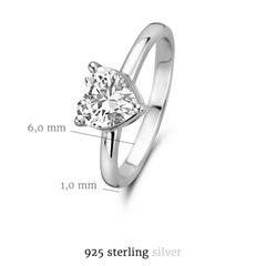 Selected Jewels Mila Elodie 925 Sterling Zilveren Ring SJ300007-60