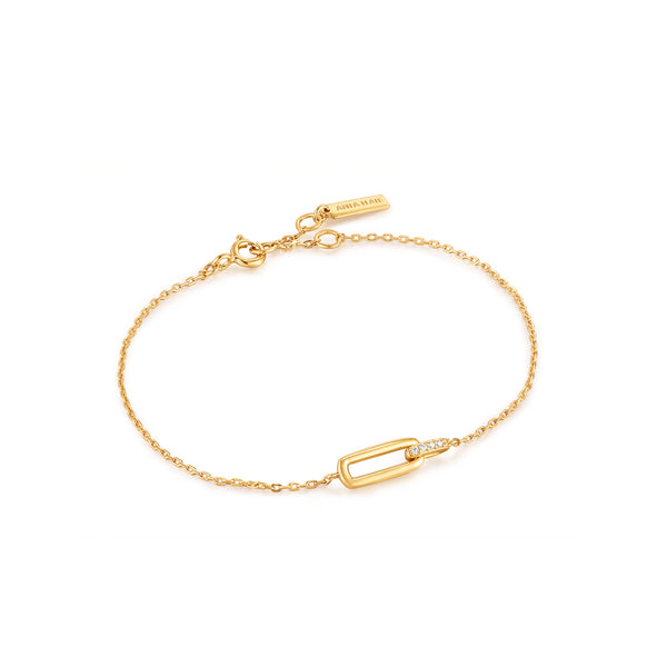 Ania Haie Glam Rock 925 Sterling Silver Bracelet 2002-AH-B037-01G